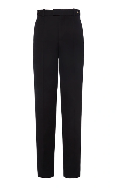 BOTTEGA VENETA COMPACT DRY WOOL PANTS