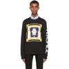 VERSACE BLACK MEDUSA RENAISSANCE SWEATSHIRT