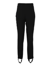 FEDERICA TOSI ANKLE-STRAP PANTS IN BLACK