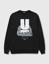 Undercover Graphic-print Crew Neck Sweatshirt In Black