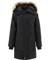 Canada Goose Shelburne Black Parka In Black  