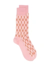 MARNI 菱形纹针织袜,16274001