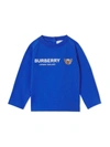 BURBERRY THOMAS BEAR LOGO-PRINT TOP,16912769