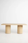 Anthropologie Margate Reclaimed Wood Dining Table By  In Beige Size S