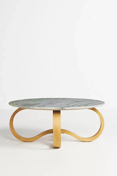 Anthropologie Hughes Coffee Table In Beige