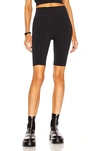 Jonathan Simkhai Standard Milan Biker Short In Black