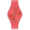 SWATCH SWATCH MONTHLY DROPS SWEET CORAL QUARTZ LADIES WATCH SS08R100