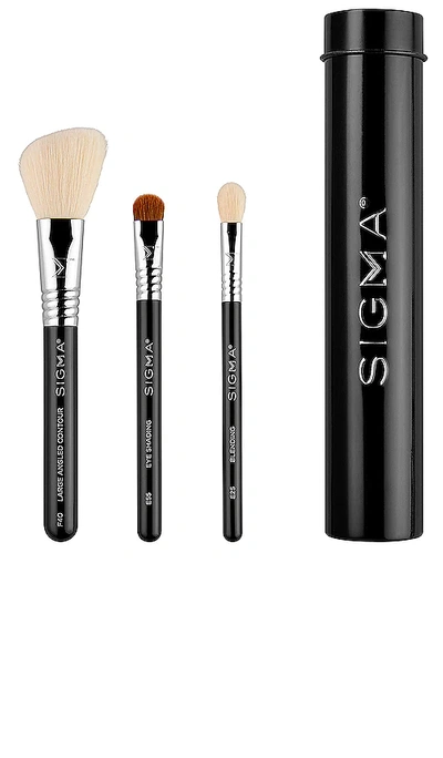 SIGMA BEAUTY ESSENTIAL TRIO BRUSH SET,SGBY-WU44