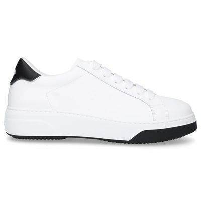 Dsquared2 Low-top Sneakers Bumper Calfskin In White