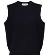 EXTREME CASHMERE N°156 BE NOW CASHMERE-BLEND SWEATER VEST,P00582663