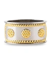Juliska Berry & Thread Silver/gold Tone Napkin Ring
