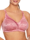 Bali Double Support Wire-free Bra In Mauve Glow