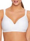 Bali Comfort Revolution Wire-free Bra In White Zag