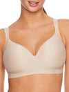 Bali Comfort Revolution Wire-free Bra In Almond Zag