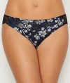Maidenform Comfort Devotion Lace Tanga In Navy,white Dot