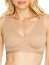 Warner's Cloud 9 Smooth Comfort Wire-free Bra In Toasted Almond