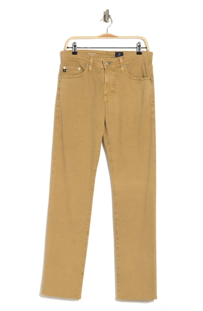 Ag Graduate Tailored Jeans In Sulfur Silica S
