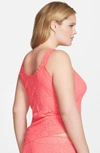Hanky Panky 'signature' Lace Camisole In Peachy Keen