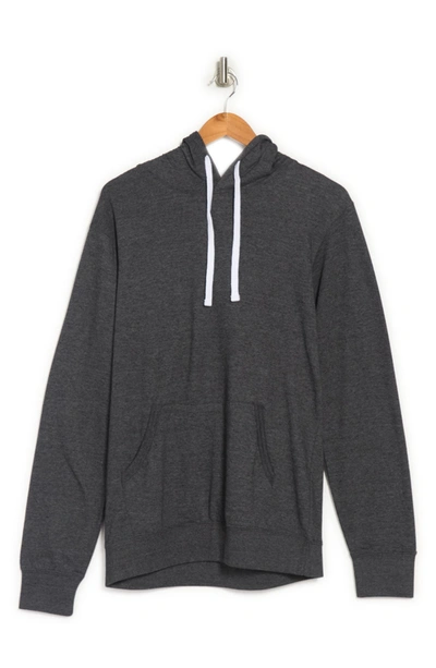 Fleece Factory French Terry Pullover Hoodie In Charcoal