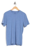 Abound Short Sleeve Heather Crew T-shirt In Blue Twilight Neps