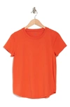 Madewell Vintage Crew Neck Cotton T-shirt In Roasted Squash
