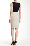 Calvin Klein Suit Skirt In Khaki