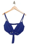 La Blanca Wrap Bra Top In Blb