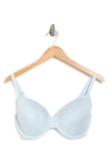 Calvin Klein Convertible Strap Lightly Lined Demi Bra In Cyq Blue Dream