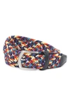Anderson's Paracord Belt In Classic Rainbow