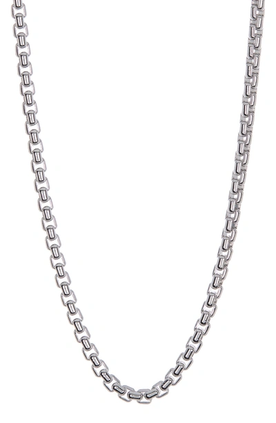 Effy Sterling Silver Box Chain Necklace
