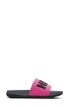 Nike Offcourt Sport Slide In Pink Blast/ Black/ Grey