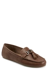 Aerosoles Women's Deanna Driving Style Loafers Women's Shoes In Dark Tan Combo