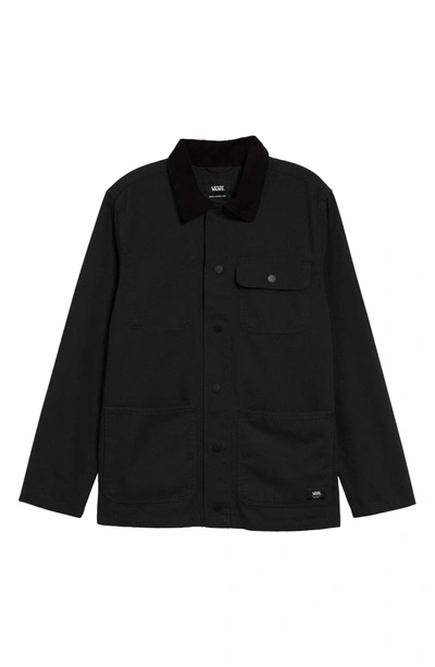 Vans Drill Chore Jacket With Chest Pockets In Black