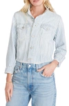 ETICA LENNOX CROP DENIM JACKET