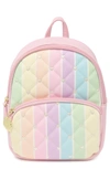 Luv Betsey By Betsey Johnson Patent Small Backpack In Rainbow