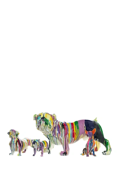 Interior Illusions Multicolored Graffiti Dachund Dog In Graffiti/multi-color