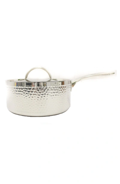 Berghoff International Hammered 8" Covered Saucepan In Multi