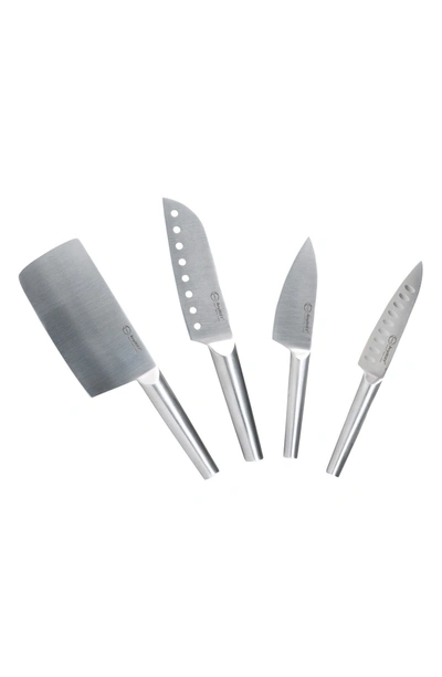 Berghoff International Straight 4-piece Santoku Knife Set In Multi
