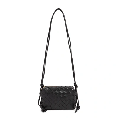 Bottega Veneta New Intrecciato Mini Bag In Black