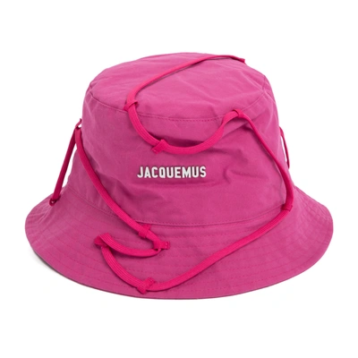 Jacquemus Le Gadjo Montagne Hat In Pink &amp; Purple