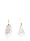Jil Sander Gold Revive Pearl Earrings In Gold
