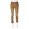 Burberry Ladies Honey Printed Pants In Honey