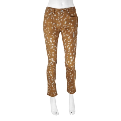 Burberry Ladies Honey Printed Pants