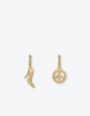 MOSCHINO EARRINGS WITH CHARM