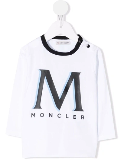 MONCLER LOGO-PRINT COTTON T-SHIRT