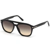 Tom Ford 58mm Gerrard Square Sunglasses In Black