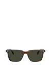 Oliver Peoples Mens Brown Ov5419su Lachman Sun Acetate Glass Square-frame Sunglasses In Bark