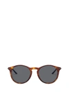 Giorgio Armani Ar8121 Red Havana Male Sunglasses In Flame Havana