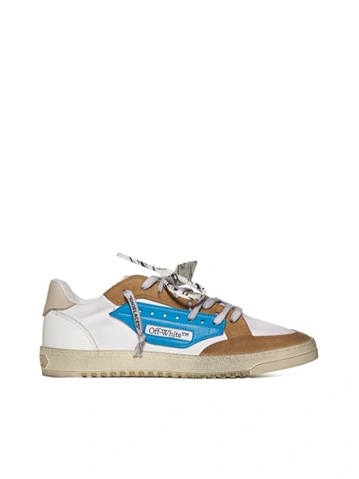 Off-white Sneakers In White Blue