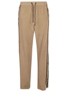 Dsquared2 Side-stripe Corduroy Track Pants In Cammello